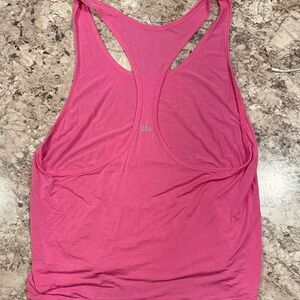 ALO Yoga Women's Vibrant Pink Tank Top